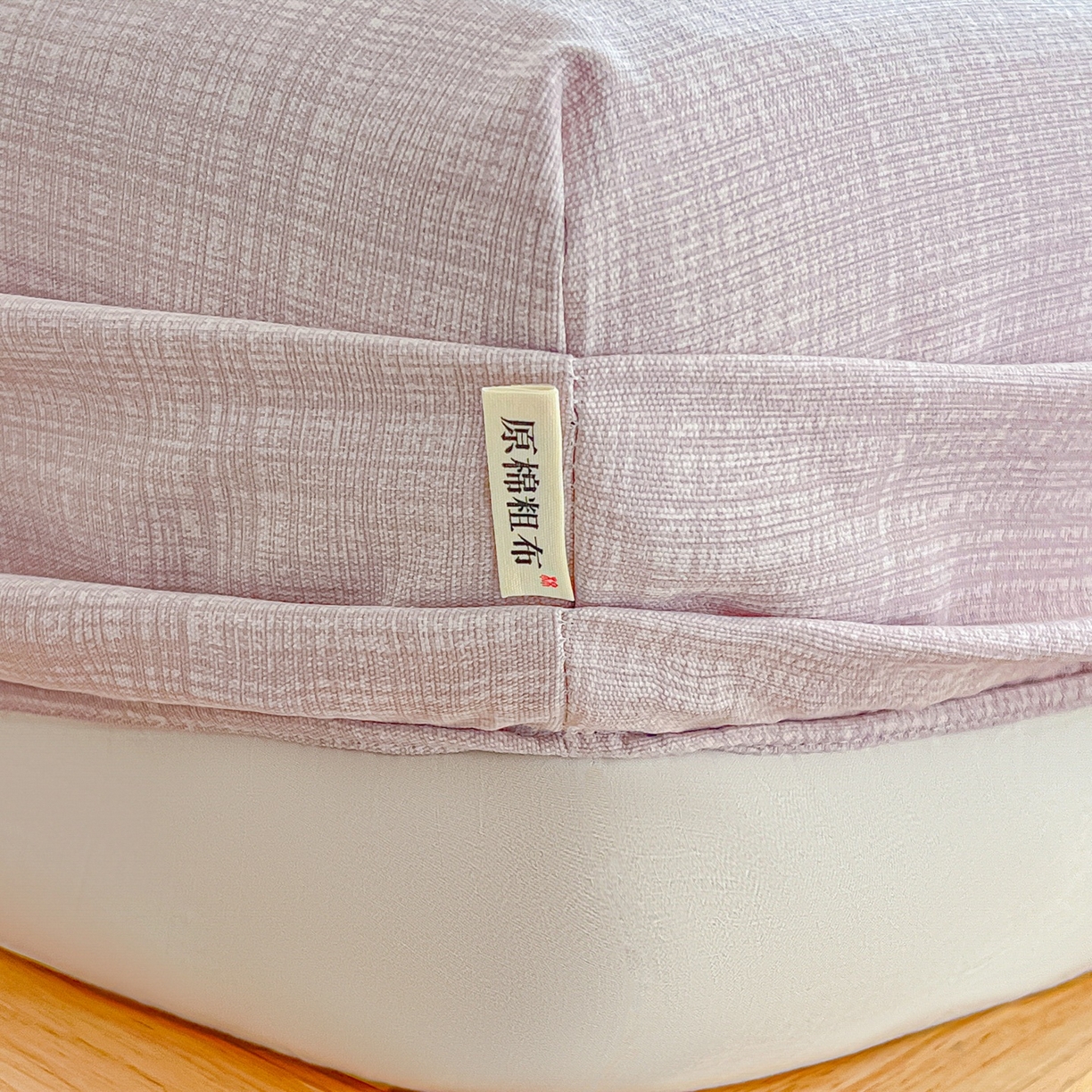 91家纺网 家纺一手货源 找家纺 韩巢家纺 2026新款老粗布床笠春夏季凉席席子热销款防滑床笠单件 静谧【老粗布】