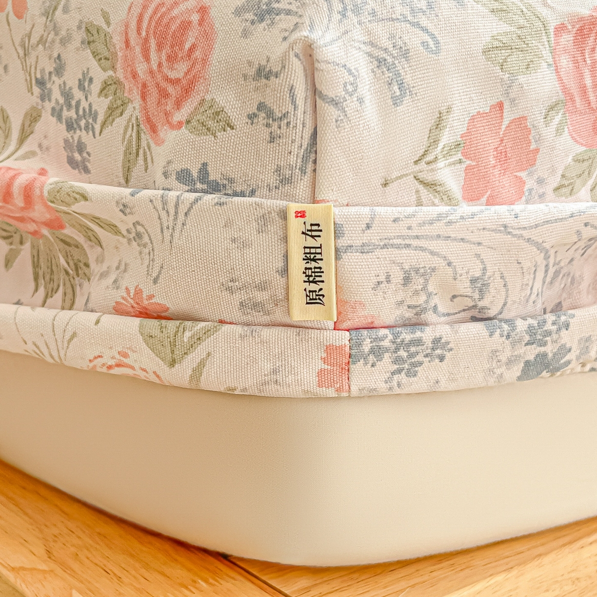 91家纺网 家纺一手货源 找家纺 韩巢家纺 2026新款老粗布床笠春夏季凉席席子热销款防滑床笠单件 蔷薇甜梦【老粗布】