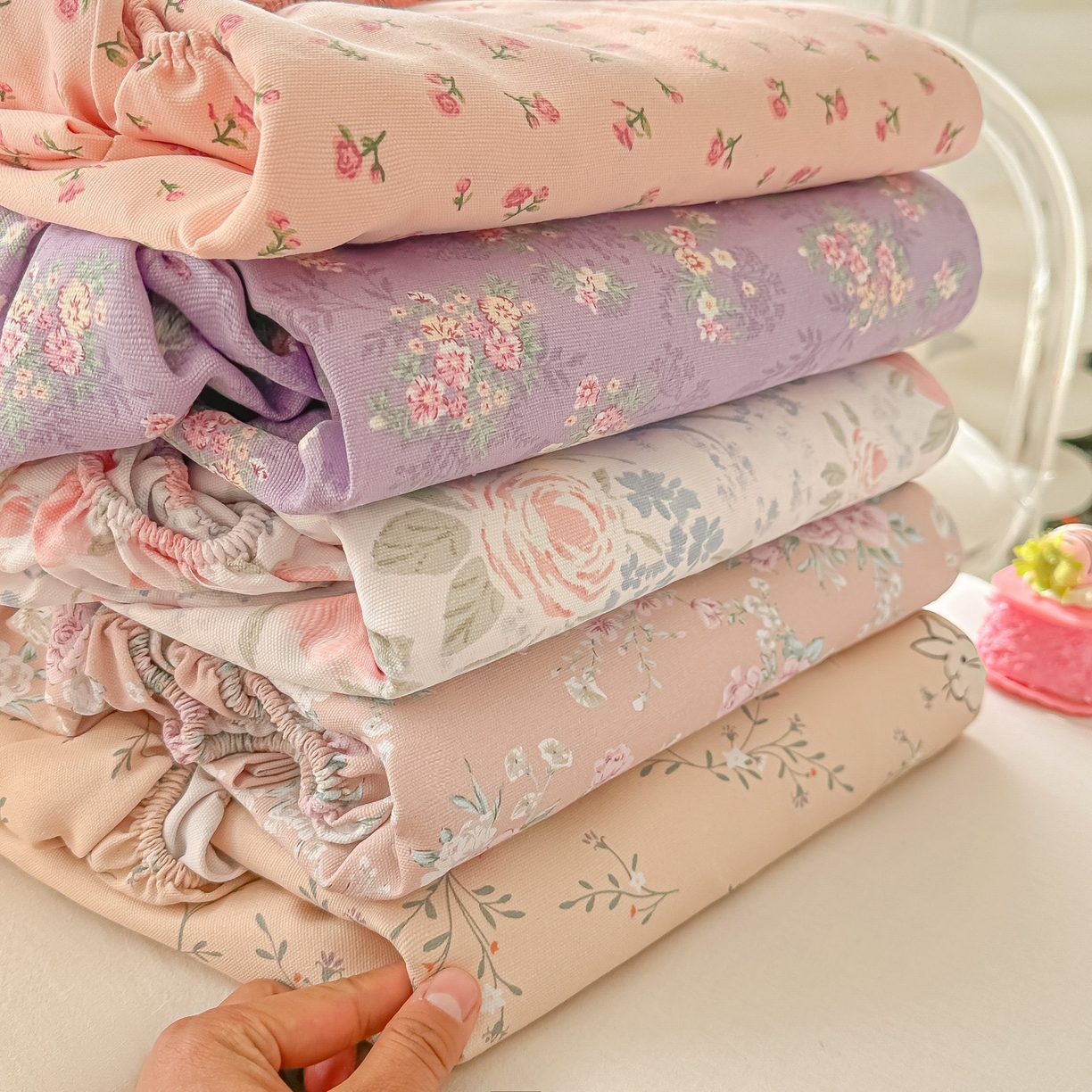 91家纺网 家纺一手货源 找家纺 韩巢家纺 2026新款老粗布床笠春夏季凉席席子热销款防滑床笠单件 组合图 仅供参考