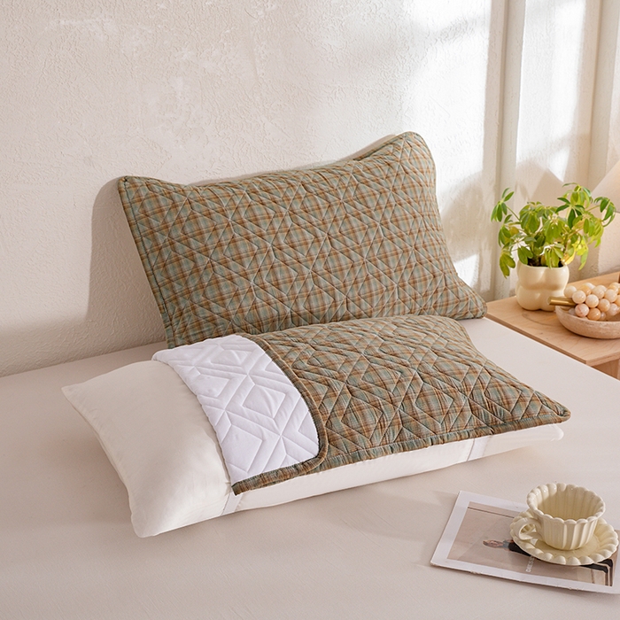 91家纺网 家纺一手货源 找家纺 缦彩 2026新款A类全棉纯棉水洗棉新疆棉花芯枕巾 千寻