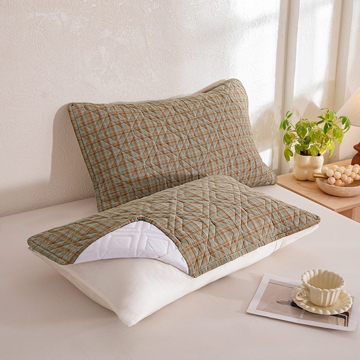 91家纺网 家纺一手货源 找家纺 缦彩 2026新款A类全棉纯棉水洗棉新疆棉花芯枕巾 千寻