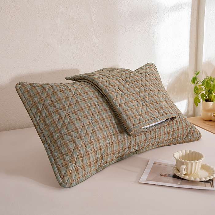 91家纺网 家纺一手货源 找家纺 缦彩 2026新款A类全棉纯棉水洗棉新疆棉花芯枕巾 千寻