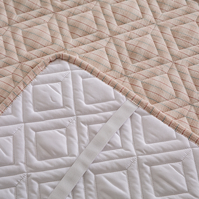 91家纺网 家纺一手货源 找家纺 缦彩 2026新款A类全棉纯棉水洗棉新疆棉花芯枕巾 如约-咖