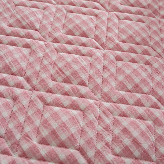 91家纺网 家纺一手货源 找家纺 缦彩 2026新款A类全棉纯棉水洗棉新疆棉花芯枕巾 织里-粉