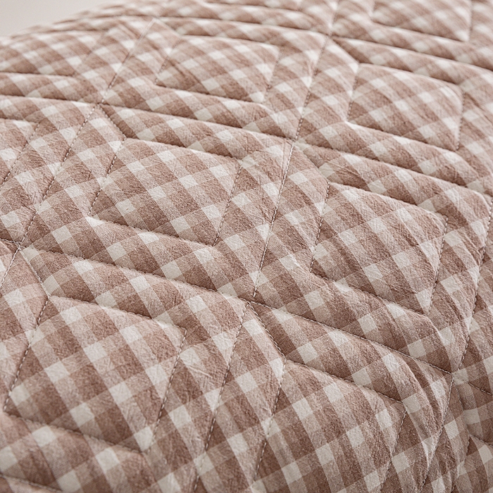 91家纺网 家纺一手货源 找家纺 缦彩 2026新款A类全棉纯棉水洗棉新疆棉花芯枕巾 织里-咖