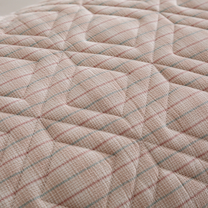 91家纺网 家纺一手货源 找家纺 缦彩 2026新款A类全棉纯棉水洗棉新疆棉花芯枕巾 如约-咖