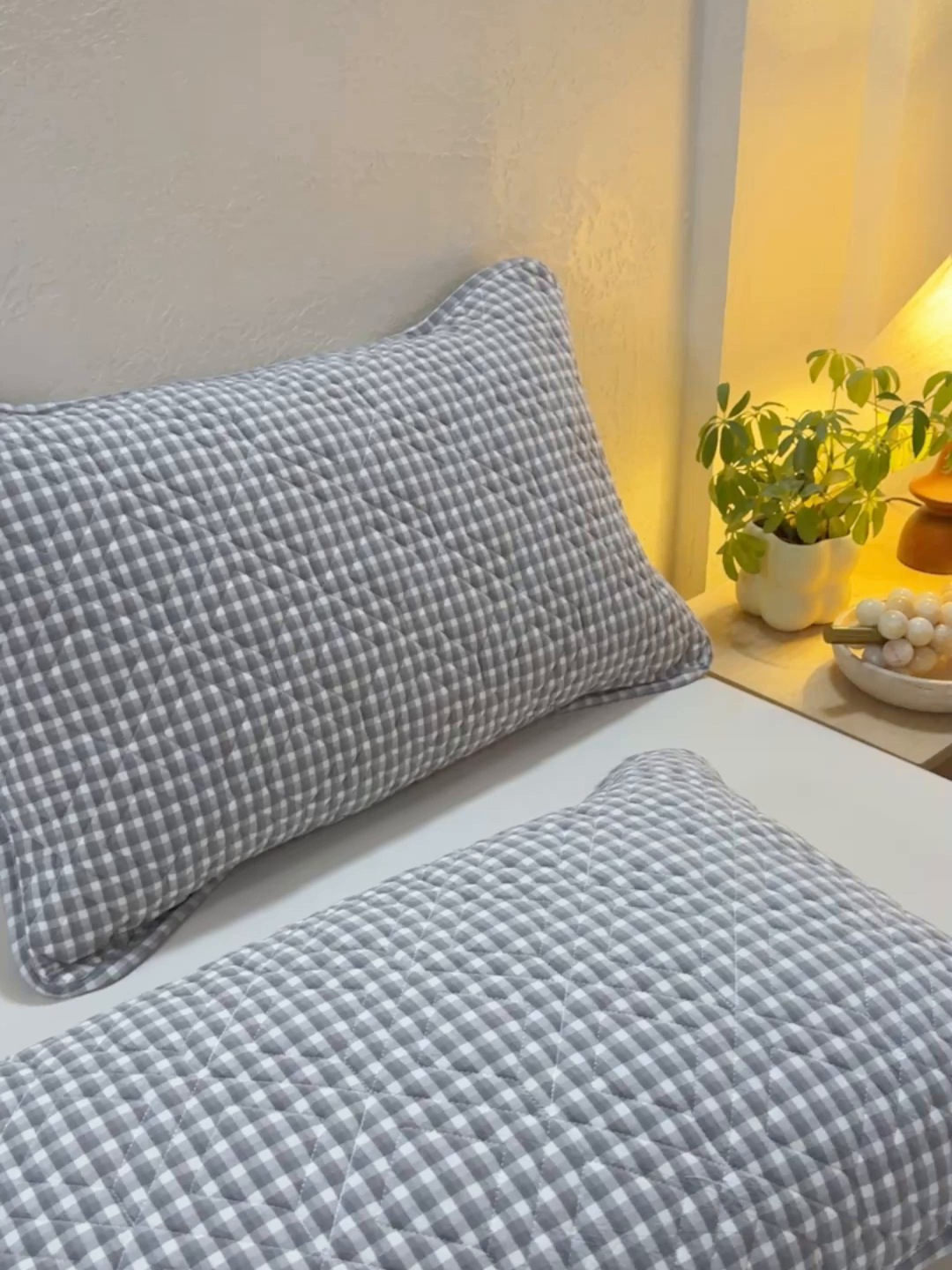 91家纺网 家纺一手货源 找家纺 缦彩 2026新款A类全棉纯棉水洗棉新疆棉花芯枕巾 织里-灰