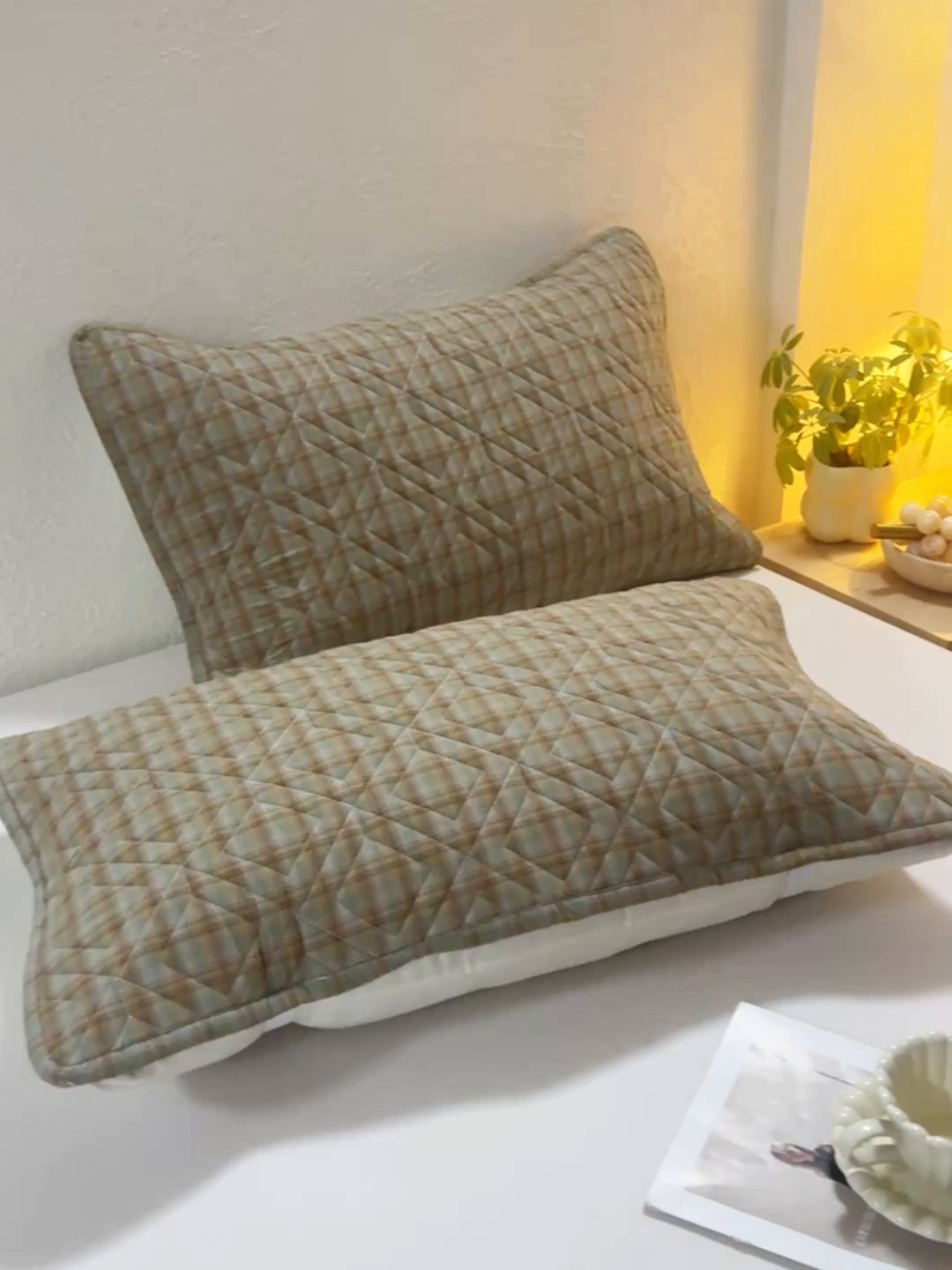 91家纺网 家纺一手货源 找家纺 缦彩 2026新款A类全棉纯棉水洗棉新疆棉花芯枕巾 千寻