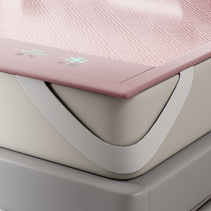 91家纺网 家纺一手货源 找家纺 （总）永旺家纺 2026新款A类菱形格冰丝席凉席席子