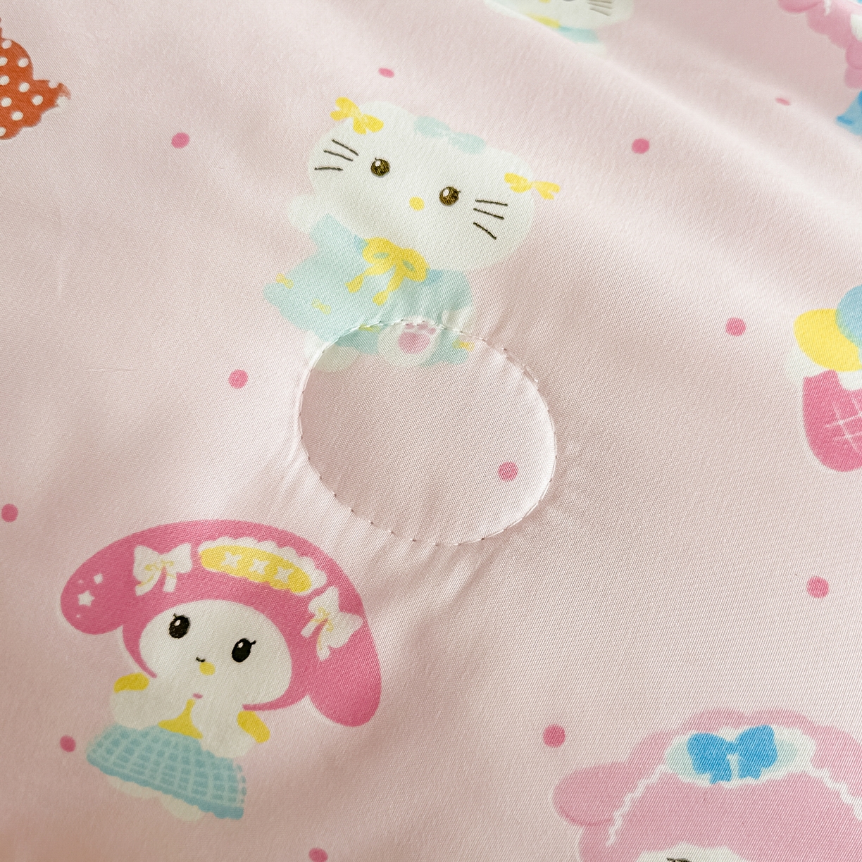 91家纺网 家纺一手货源 找家纺 颜选 2026新款水洗棉夏被夏凉被空调被四件套 空调被少女萌宠