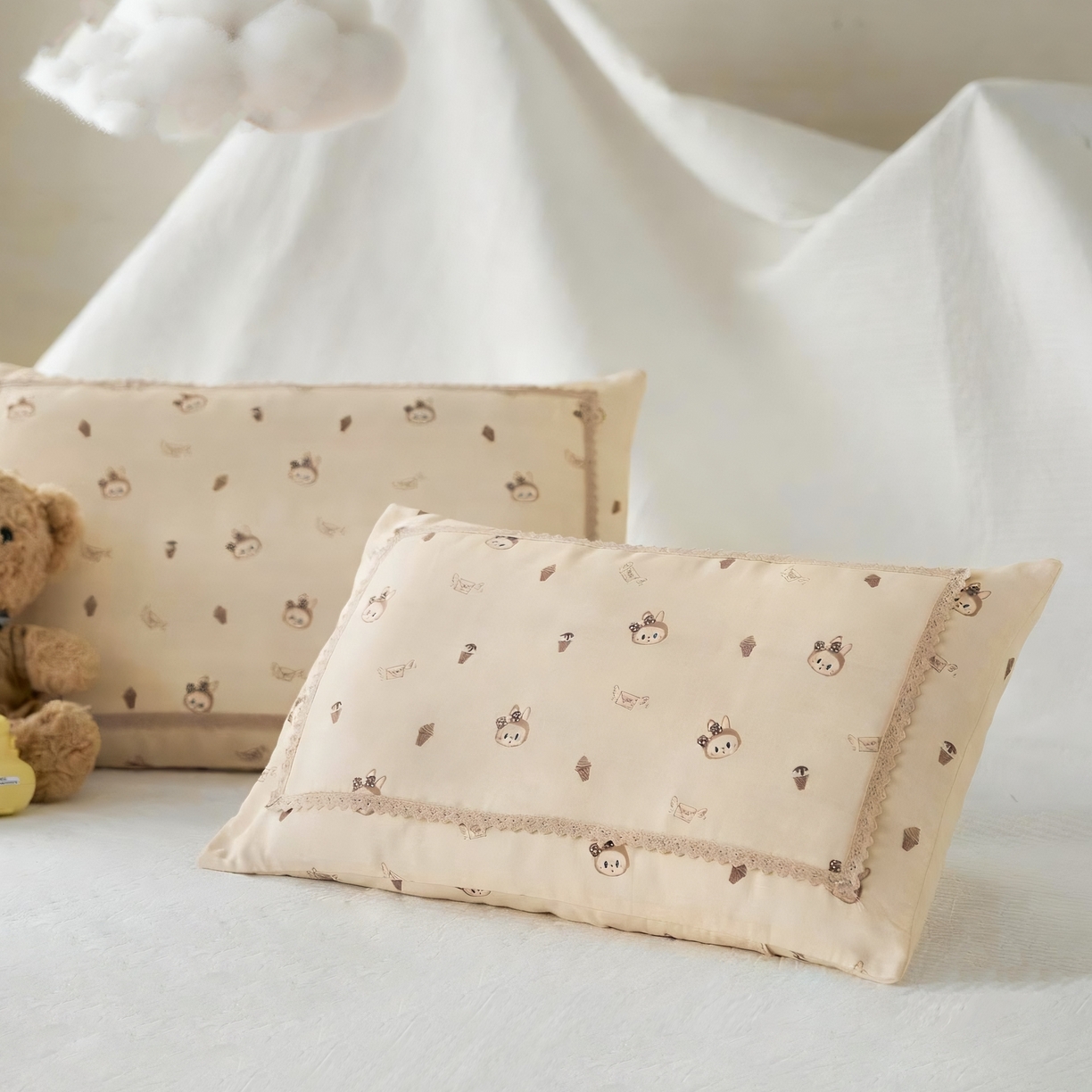 91家纺网 家纺一手货源 找家纺 （总）珍贝家纺 2025新款韩版决明子枕亲肤舒适简约枕头枕芯