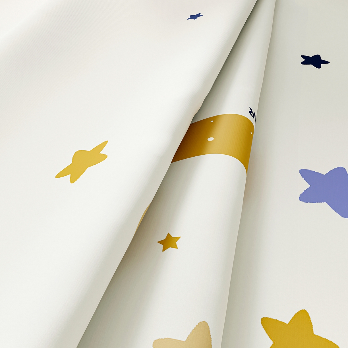 91家纺网 家纺一手货源 找家纺 奇丝雅 2026A类数码印花大版卡通冰丝凉席家用双人冰丝席可机洗单人学生宿舍夏天空调软席 满天星辰【三明治网底】