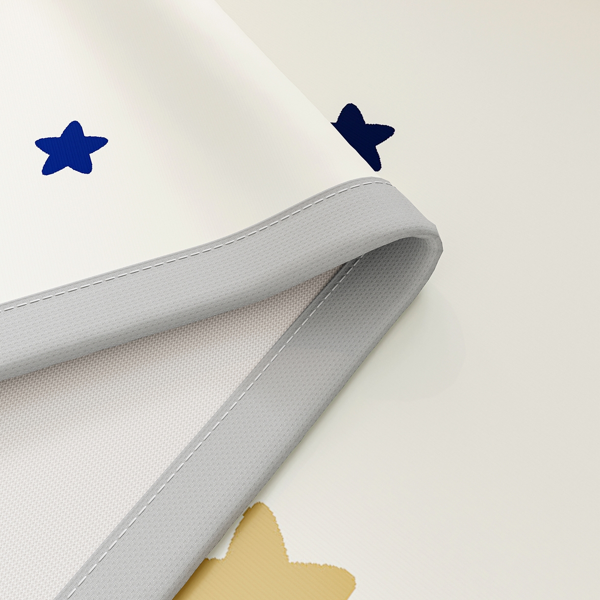 91家纺网 家纺一手货源 找家纺 奇丝雅 2026A类数码印花大版卡通冰丝凉席家用双人冰丝席可机洗单人学生宿舍夏天空调软席 满天星辰【三明治网底】