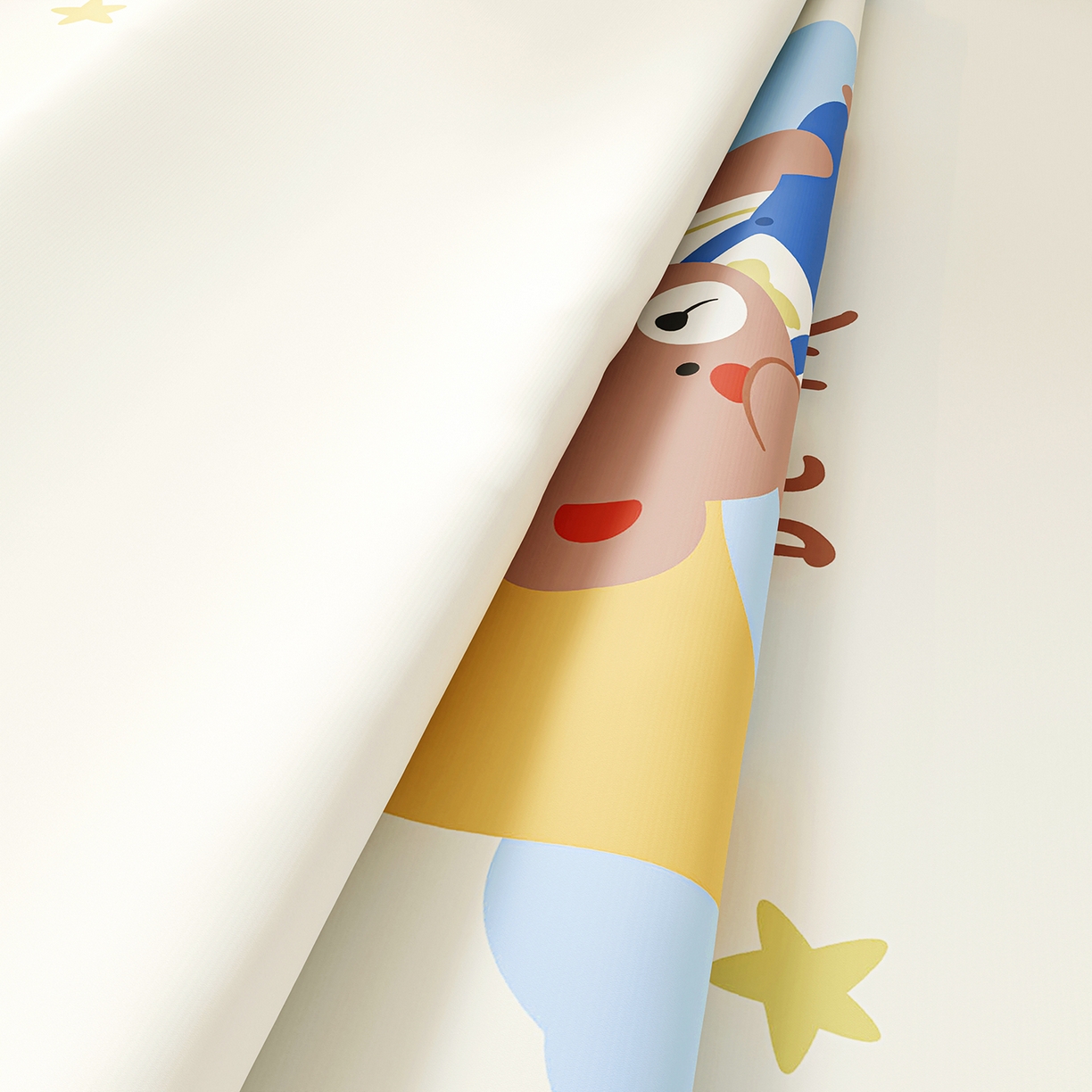 91家纺网 家纺一手货源 找家纺 奇丝雅 2026A类数码印花大版卡通冰丝凉席家用双人冰丝席可机洗单人学生宿舍夏天空调软席 月亮熊【三明治网底】