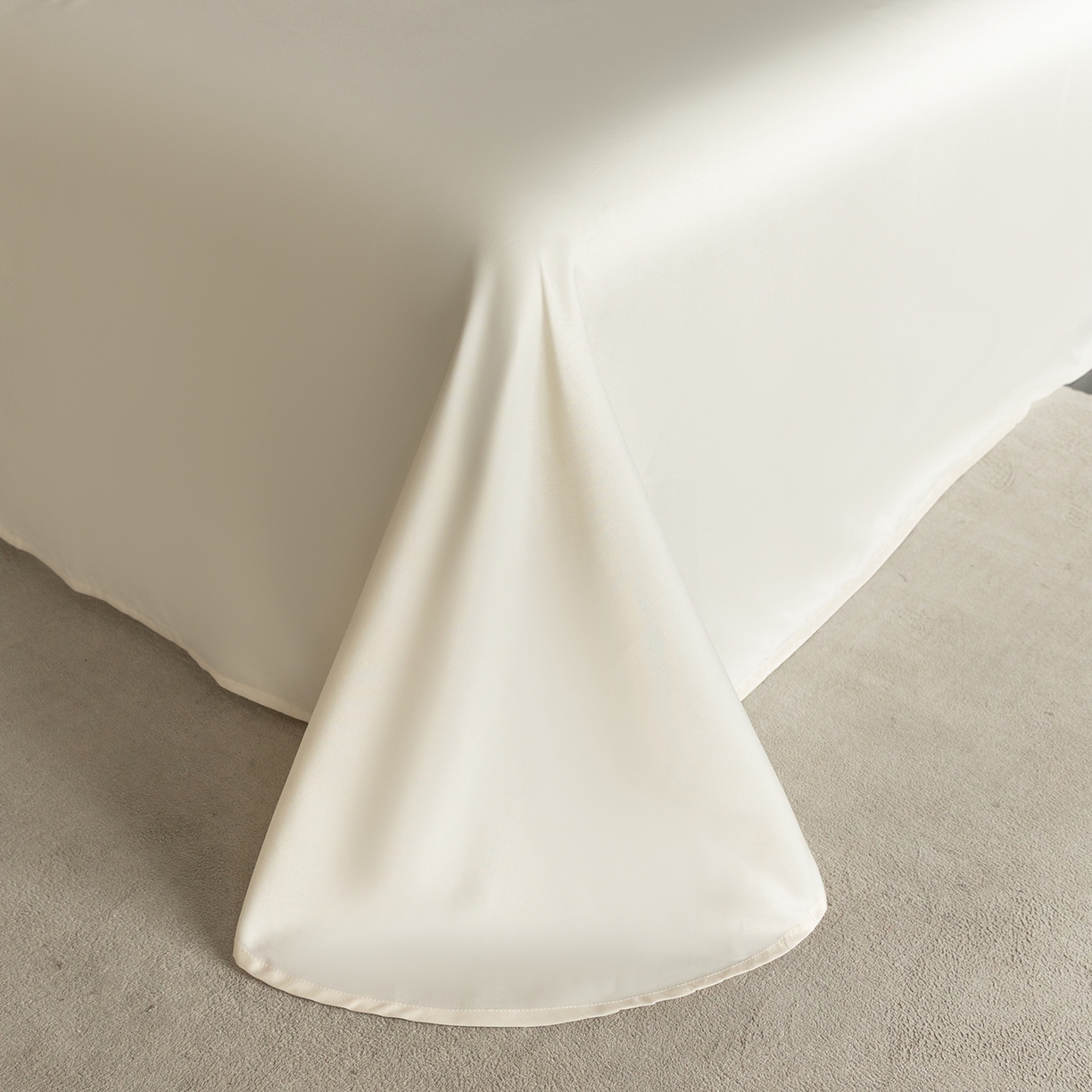 91家纺网 家纺一手货源 找家纺 置顶家纺 2026新款双面水洗天丝提花夏被四件套-维纳斯 维纳斯-奶昔白