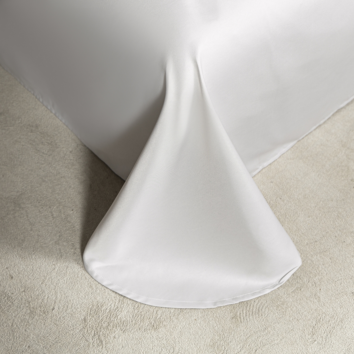 91家纺网 家纺一手货源 找家纺 置顶家纺 2026新款双面水洗天丝提花夏被四件套-维纳斯 维纳斯-浅灰