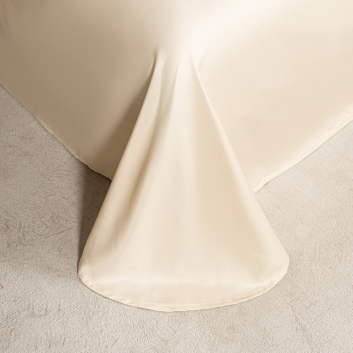 91家纺网 家纺一手货源 找家纺 置顶家纺 2026新款双面水洗天丝提花夏被四件套-维纳斯 维纳斯-玉色