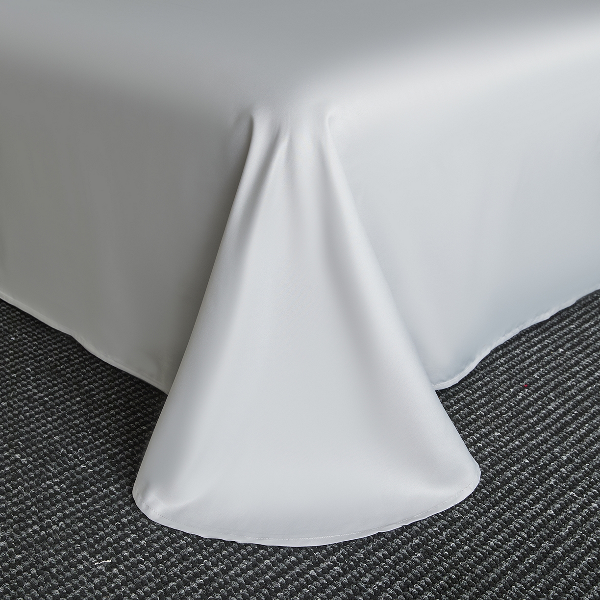 91家纺网 家纺一手货源 找家纺 置顶家纺 2026新款双面水洗天丝提花夏被四件套-欧若拉 欧若拉-山灰