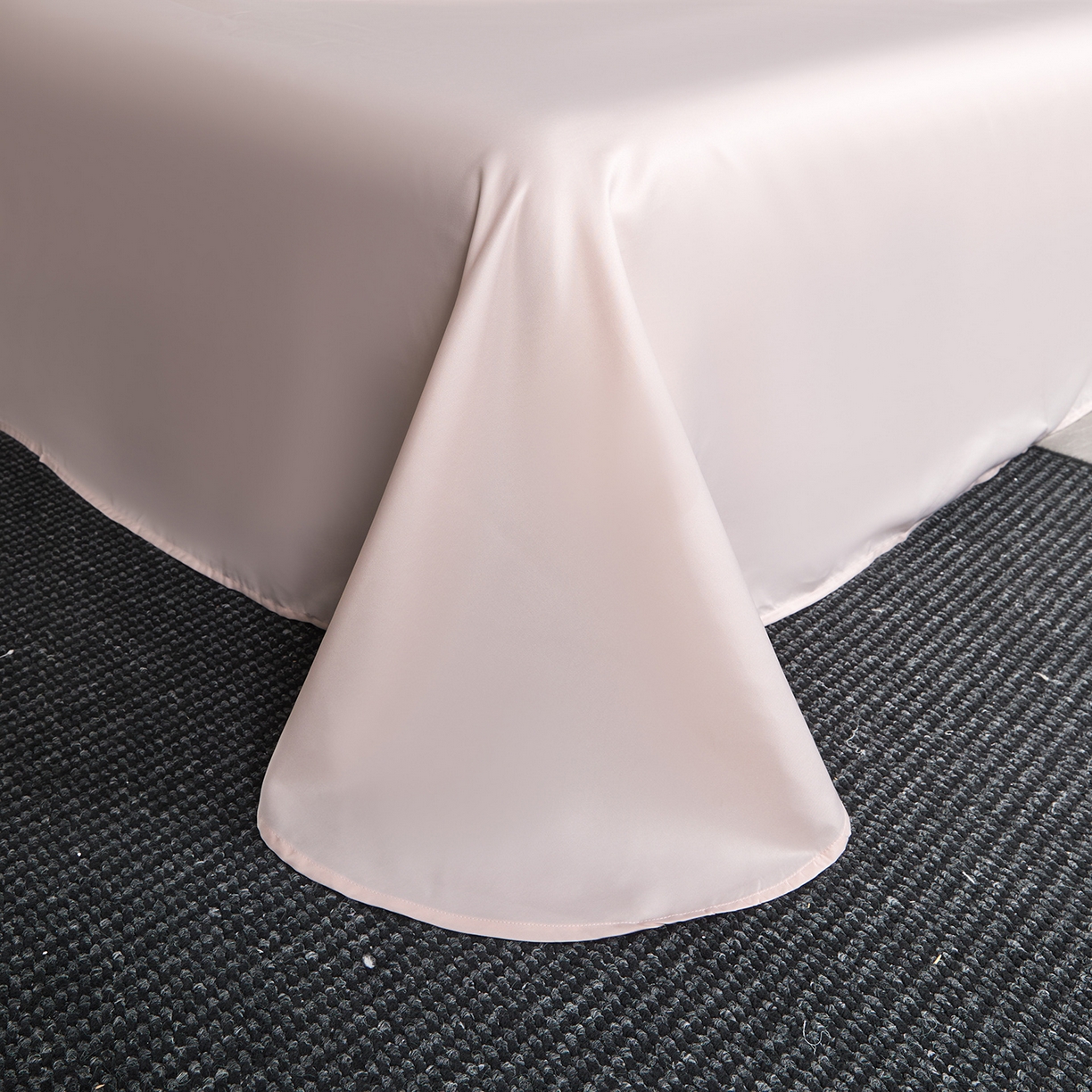 91家纺网 家纺一手货源 找家纺 置顶家纺 2026新款双面水洗天丝提花夏被四件套-幸卉 幸卉-浅豆沙