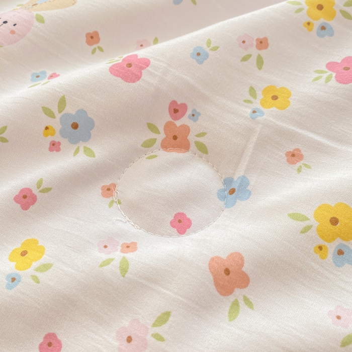 91家纺网 家纺一手货源 找家纺 憨豆家纺 2026新款云朵棉被水洗棉印花新疆棉花夏被夏凉被空调被子直播被芯（常年有货） 十里蔷薇