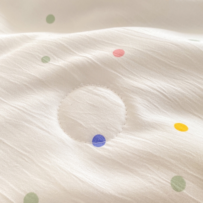 91家纺网 家纺一手货源 找家纺 憨豆家纺 2026新款云朵棉被水洗棉印花新疆棉花夏被夏凉被空调被子直播被芯（常年有货） 波点小熊