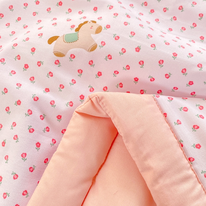 91家纺网 家纺一手货源 找家纺 憨豆家纺 2026新款云朵棉被水洗棉印花新疆棉花夏被夏凉被空调被子直播被芯（常年有货） 马到成功