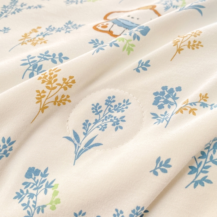 91家纺网 家纺一手货源 找家纺 憨豆家纺 2026新款云朵棉被水洗棉印花新疆棉花夏被夏凉被空调被子直播被芯（常年有货） 春意