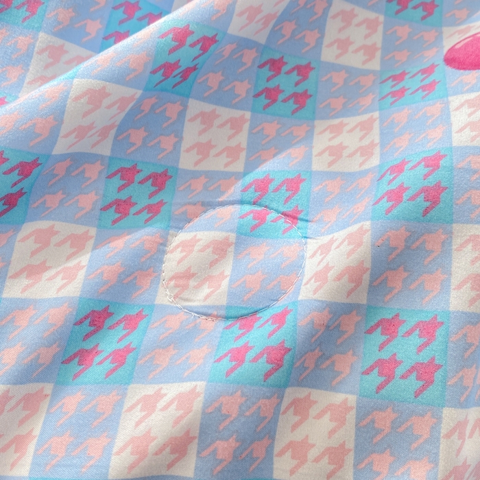 91家纺网 家纺一手货源 找家纺 憨豆家纺 2026新款云朵棉被水洗棉印花新疆棉花夏被夏凉被空调被子直播被芯（常年有货） 樱桃格