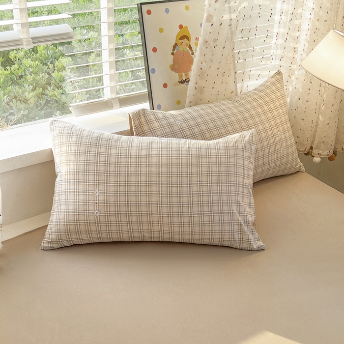 91家纺网 家纺一手货源 找家纺 简冠家纺 2026新款仿棉水洗棉四件套 可达