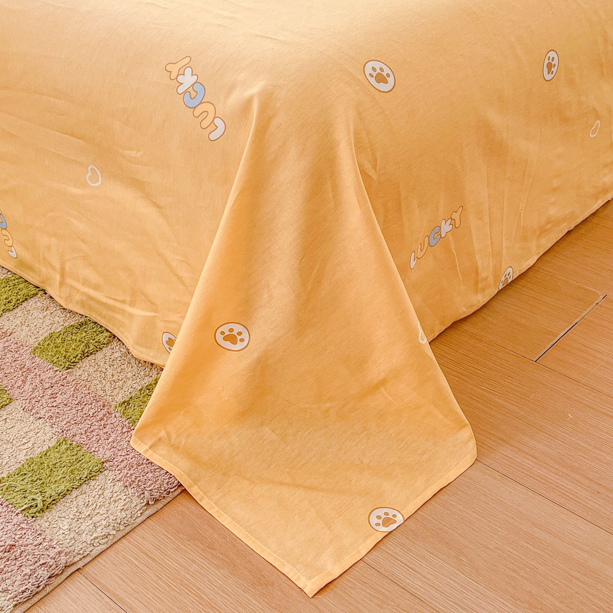 91家纺网 家纺一手货源 找家纺 浩诚 2026新款星星人全棉纯棉卡通四件套（汇总） 小星仔