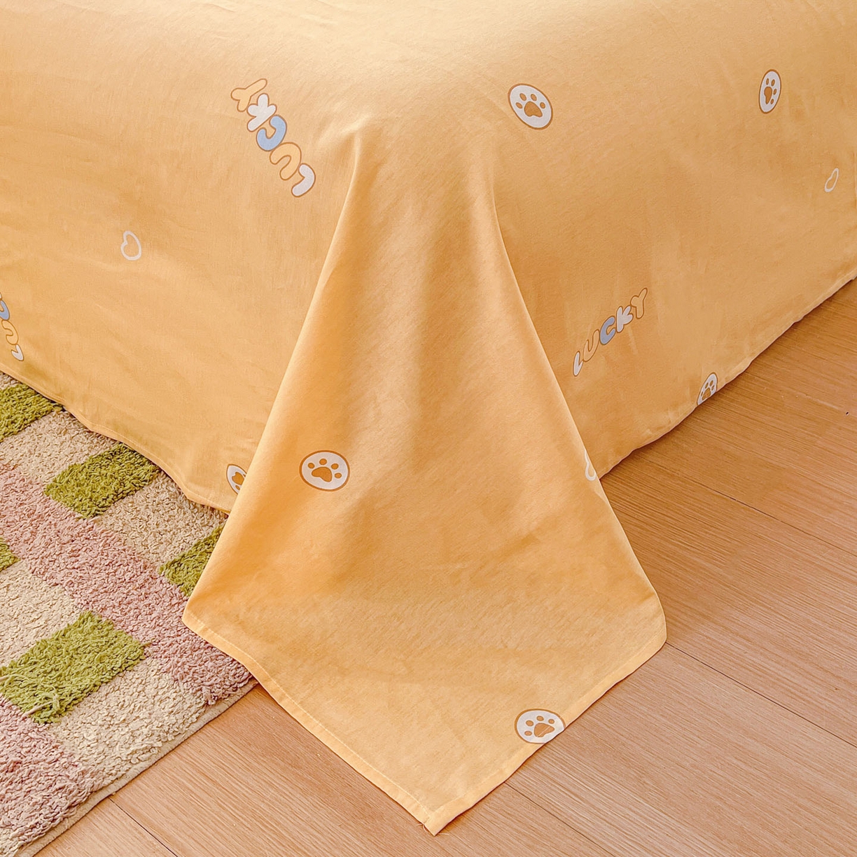 91家纺网 家纺一手货源 找家纺 浩诚 2026新款星星人全棉纯棉卡通四件套（汇总） 星河