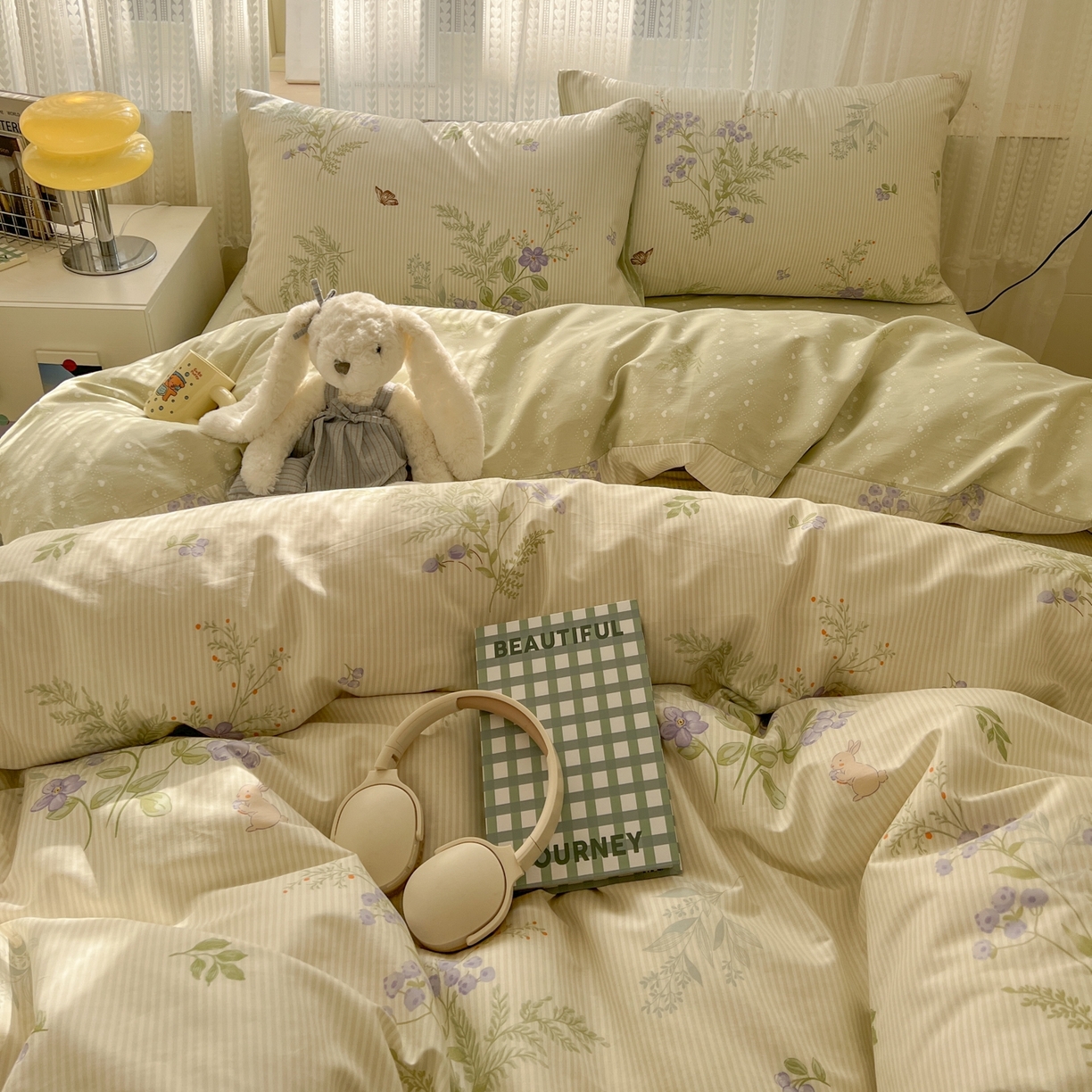 91家纺网 家纺一手货源 找家纺 （总）漫时光 2026新款全棉纯棉印花四件套