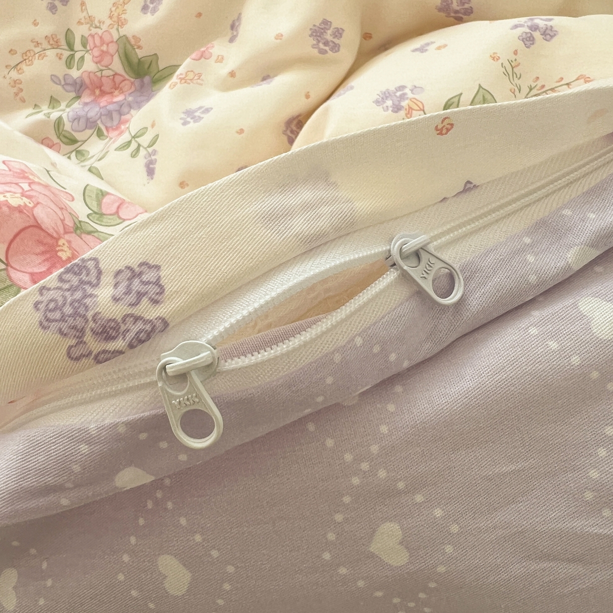 91家纺网 家纺一手货源 找家纺 漫时光 2026新款全棉纯棉印花四件套 春日花语