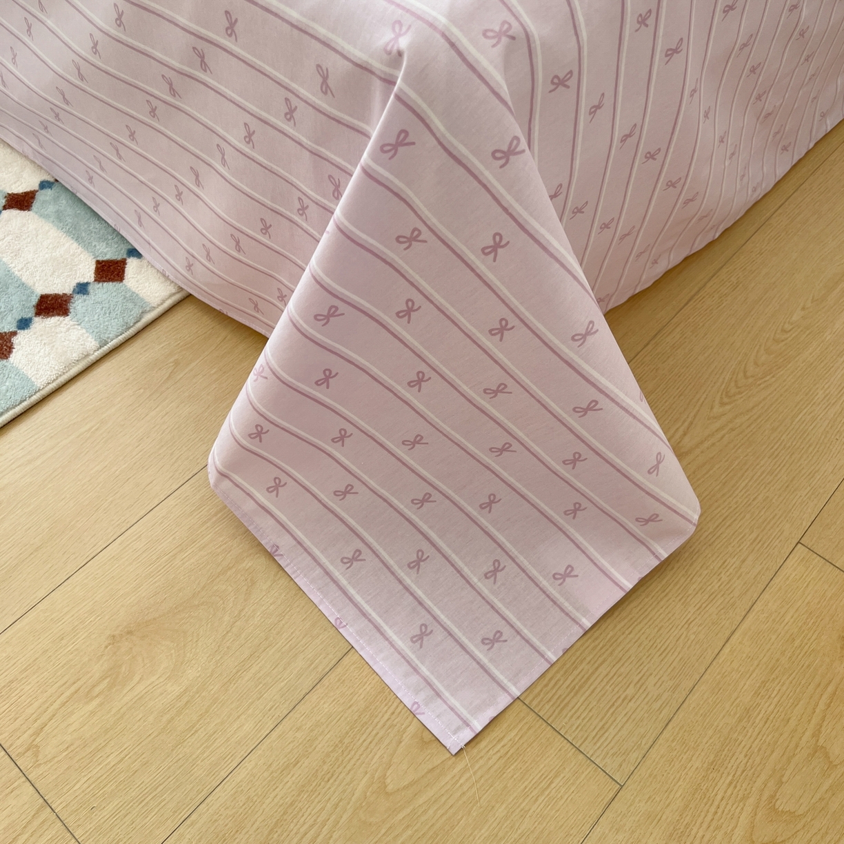 91家纺网 家纺一手货源 找家纺 漫时光 2026新款全棉纯棉印花四件套 花间集