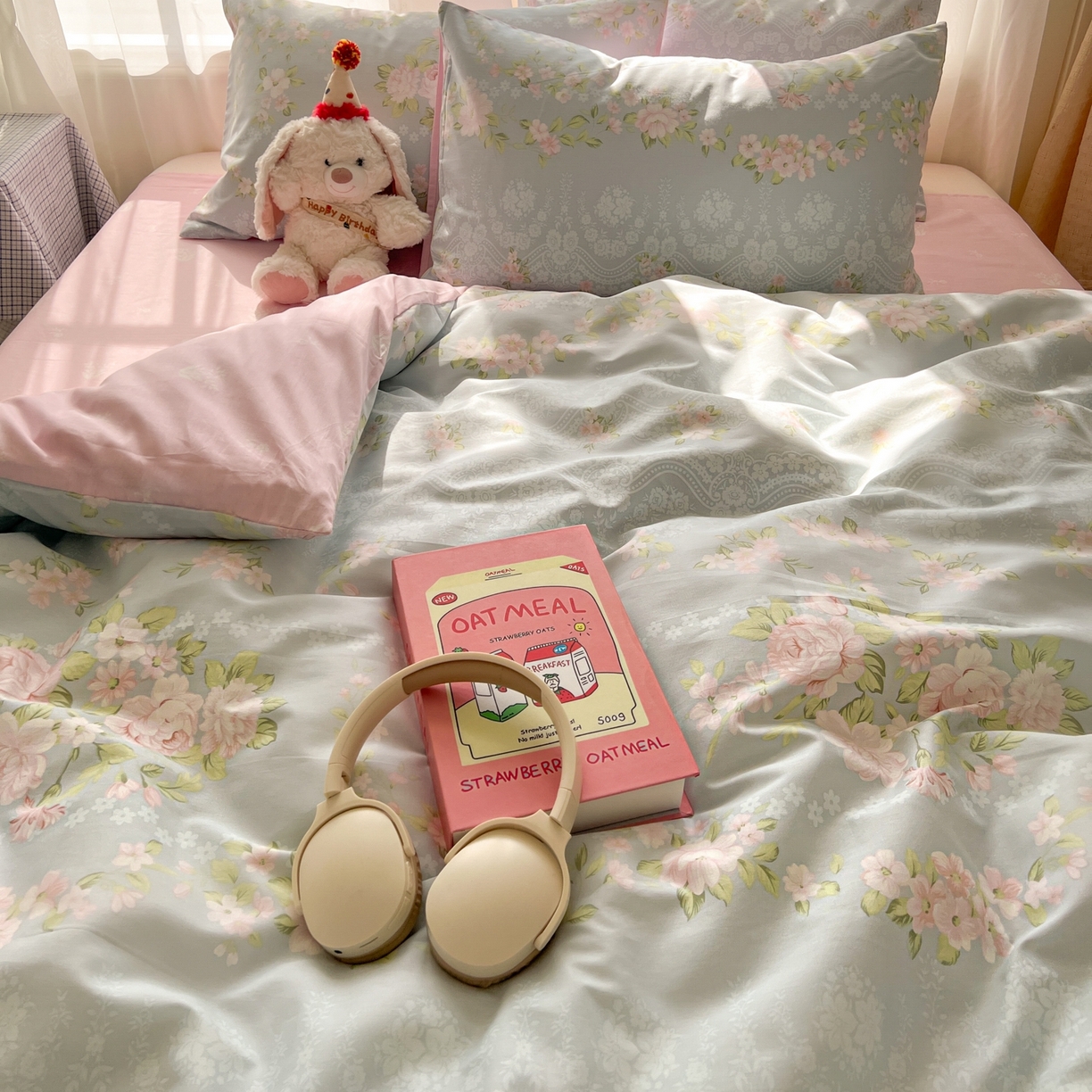 91家纺网 家纺一手货源 找家纺 漫时光 2026新款全棉纯棉印花四件套 魅影