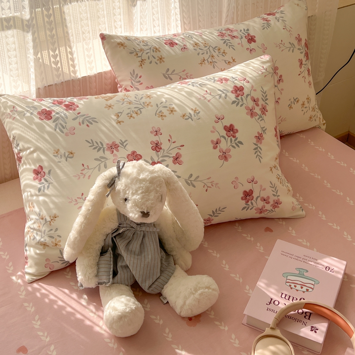 91家纺网 家纺一手货源 找家纺 漫时光 2026新款全棉纯棉印花四件套 寻茉