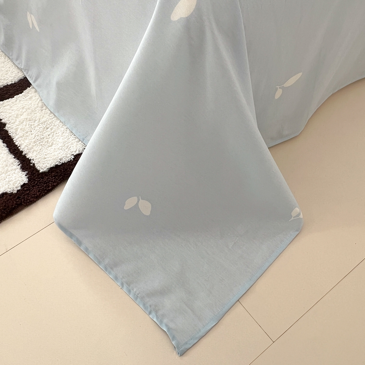 91家纺网 家纺一手货源 找家纺 漫时光 2026新款全棉纯棉印花四件套 悠若花园