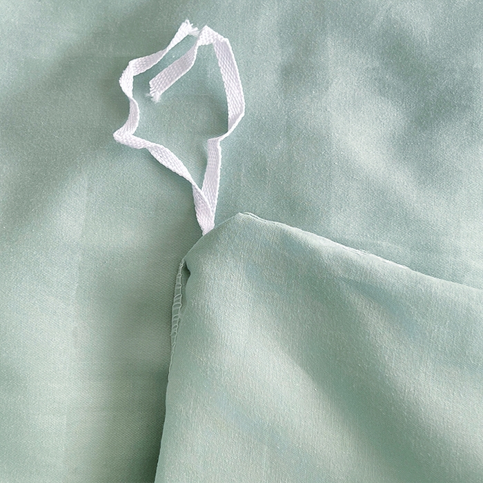 91家纺网 家纺一手货源 找家纺 帛美家纺 2026新款全棉纯棉轻奢绣花四件套 莱雅-浅石兰