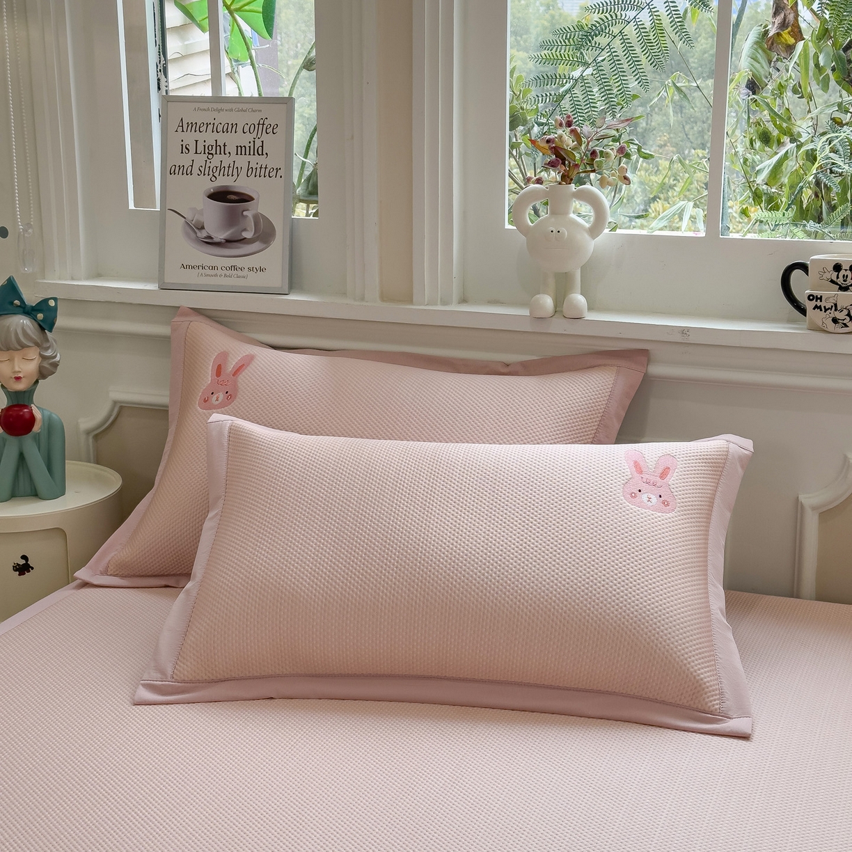 91家纺网 家纺一手货源 找家纺 （总）席世家 2026新款豆豆绣花枕套单枕套枕套单件