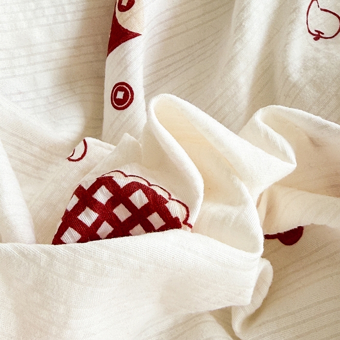 91家纺网 家纺一手货源 找家纺 韩约家纺 2026新款法式大花边泡芙棉床盖款被套四件套 马上鸿运