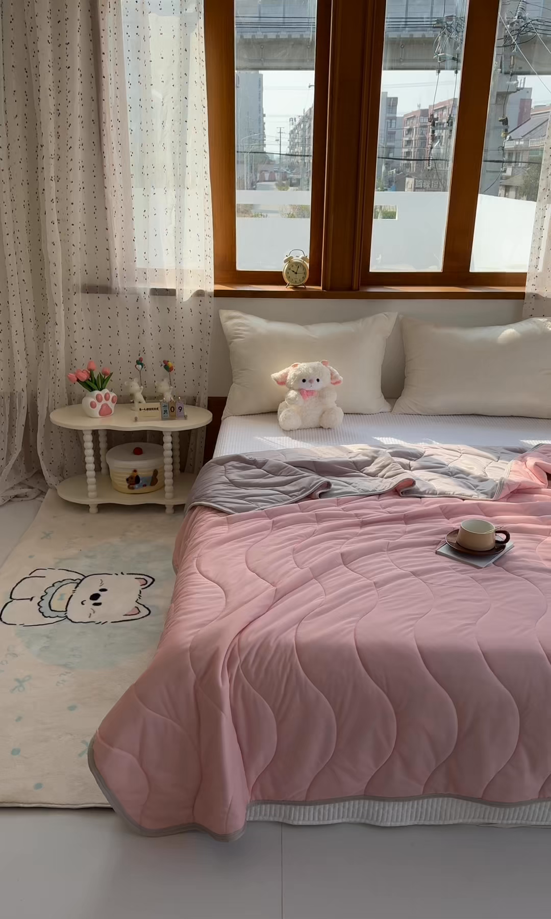 91家纺网 家纺一手货源 找家纺 （总）优雅星家纺 2026春夏新款绗缝冰激凌凉感丝夏被夏凉被空调被