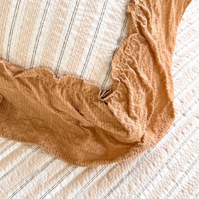 91家纺网 家纺一手货源 找家纺 韩约家纺 2026新款法式大花边泡芙棉床盖款夏被夏凉被空调被四件套 蝴蝶结