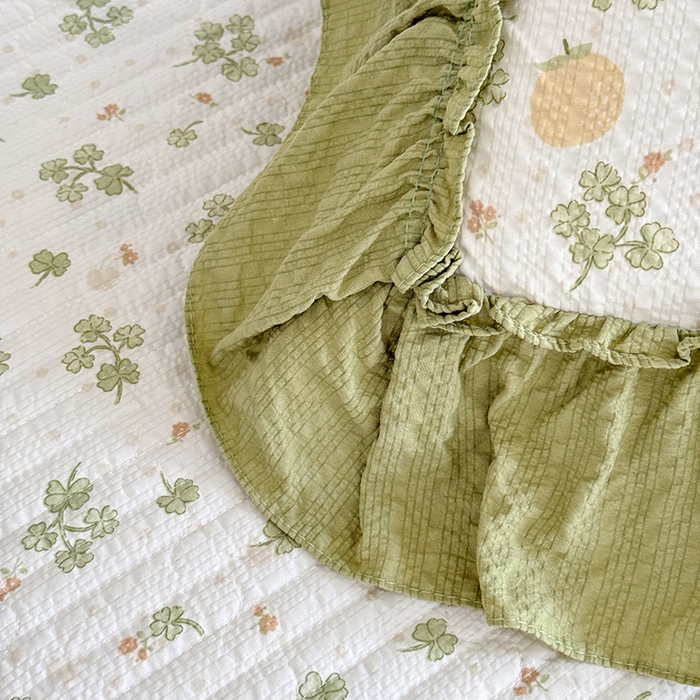 91家纺网 家纺一手货源 找家纺 韩约家纺 2026新款法式大花边泡芙棉床盖款夏被夏凉被空调被四件套 摩卡人生