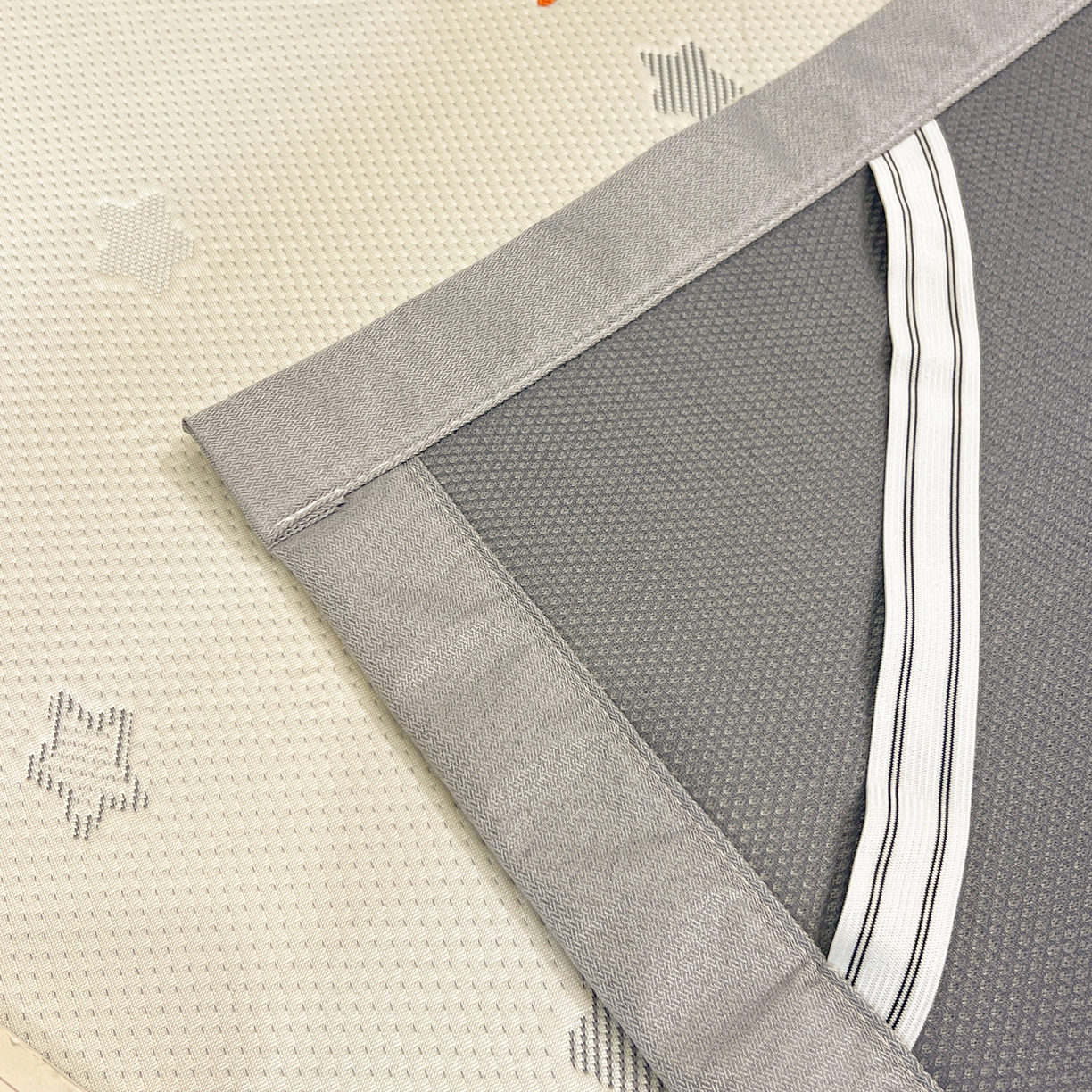 91家纺网 家纺一手货源 找家纺 川悦生活 2026新款凉感提花绣花豆豆席 星仔派对