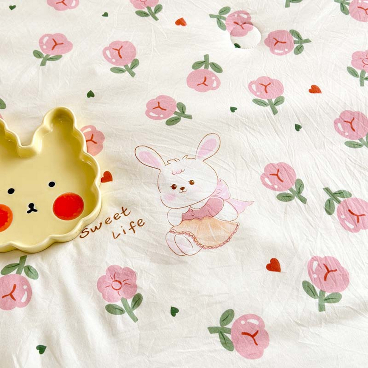 91家纺网 家纺一手货源 找家纺 （总）赛琳 2026新款小清新大豆纤维豆豆被春秋被儿童夏凉被空调被