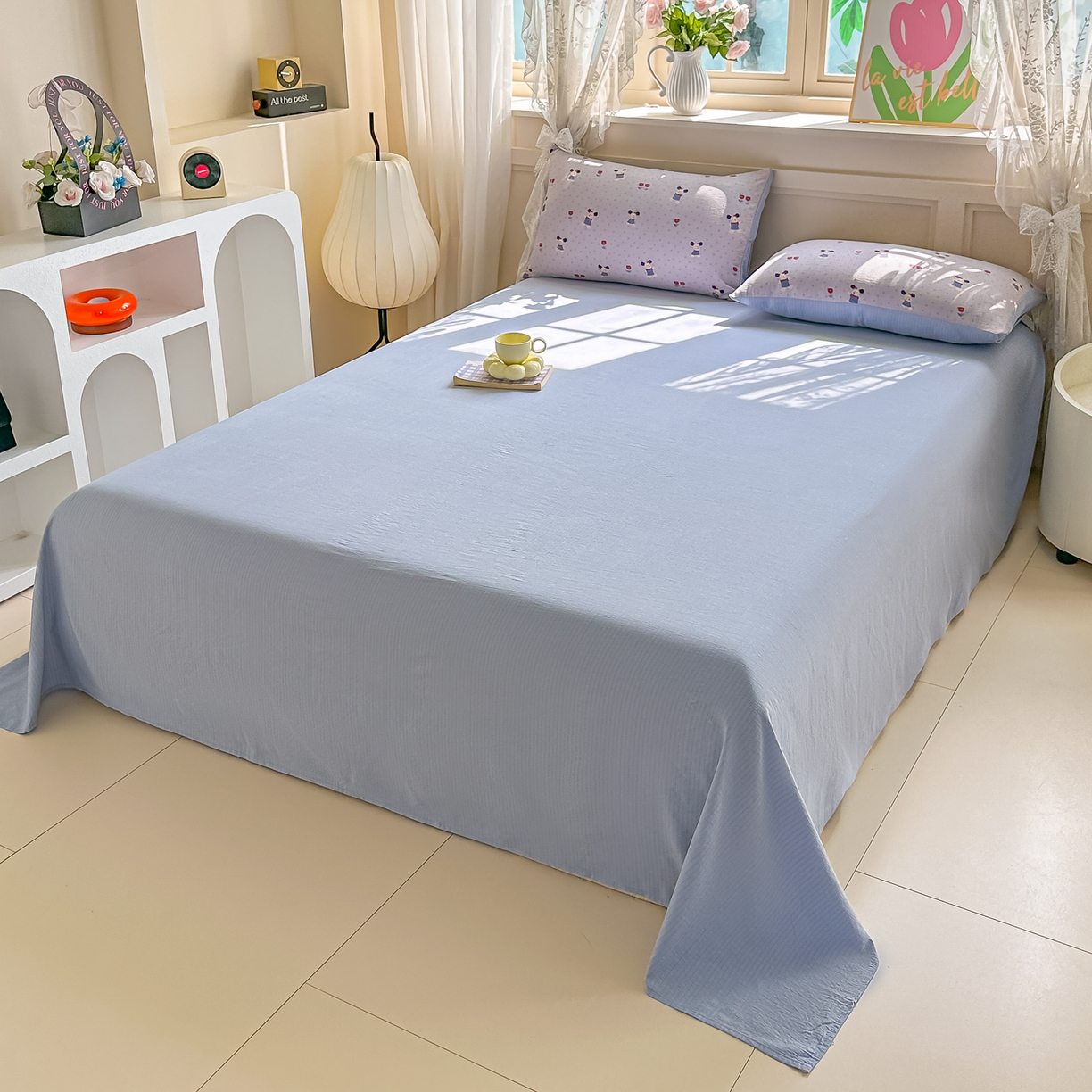 91家纺网 家纺一手货源 找家纺 （总）晓时候 2026新款皱皱纱大豆夏被夏凉被空调被