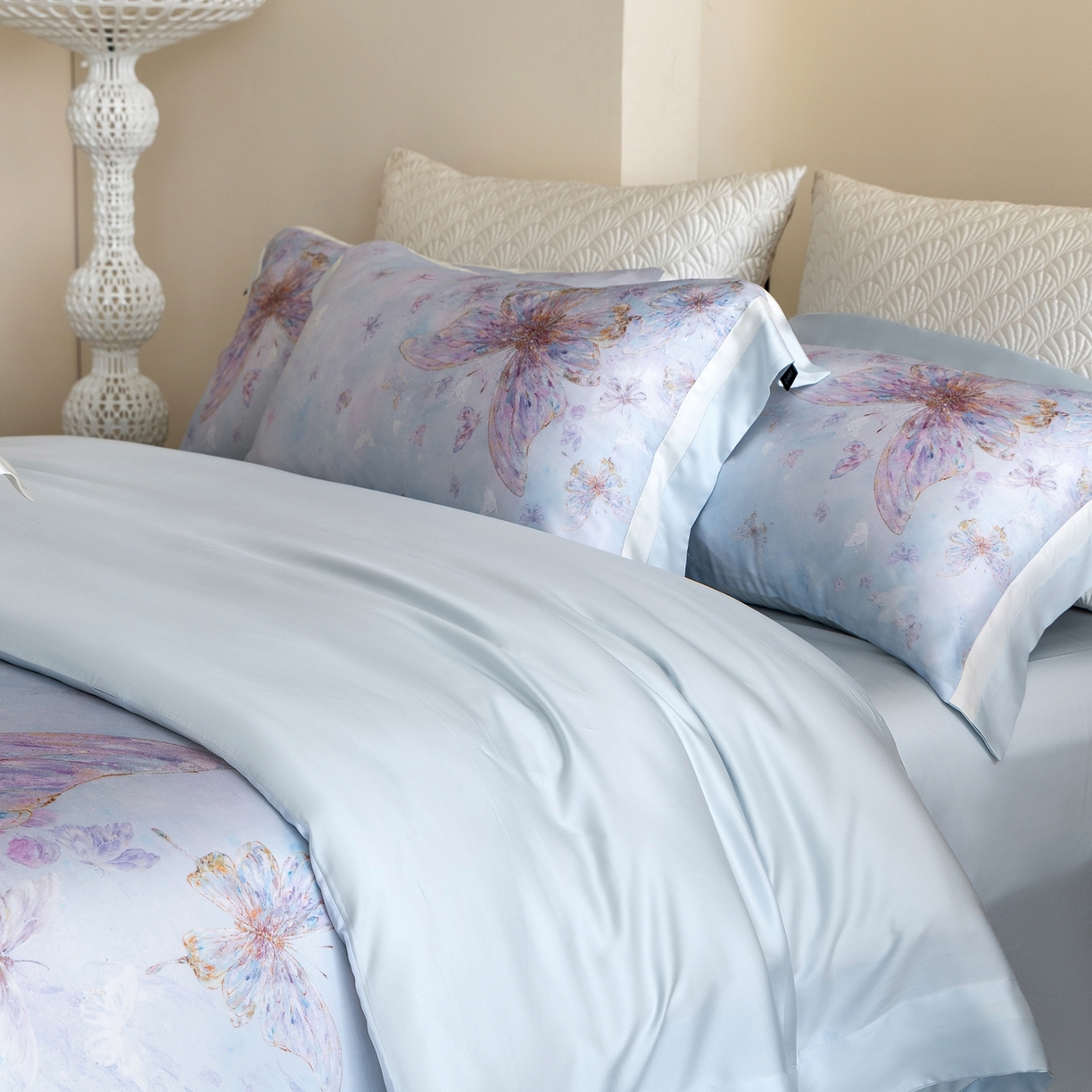 91家纺网 家纺一手货源 找家纺 （总）馨蕊家居 2026春夏新品高奢简约活性数码印花系列-织锦