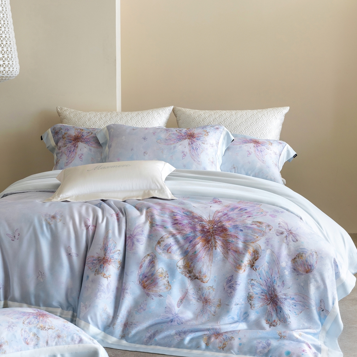 91家纺网 家纺一手货源 找家纺 （总）馨蕊家居 2026春夏新品高奢简约活性数码印花系列-织锦