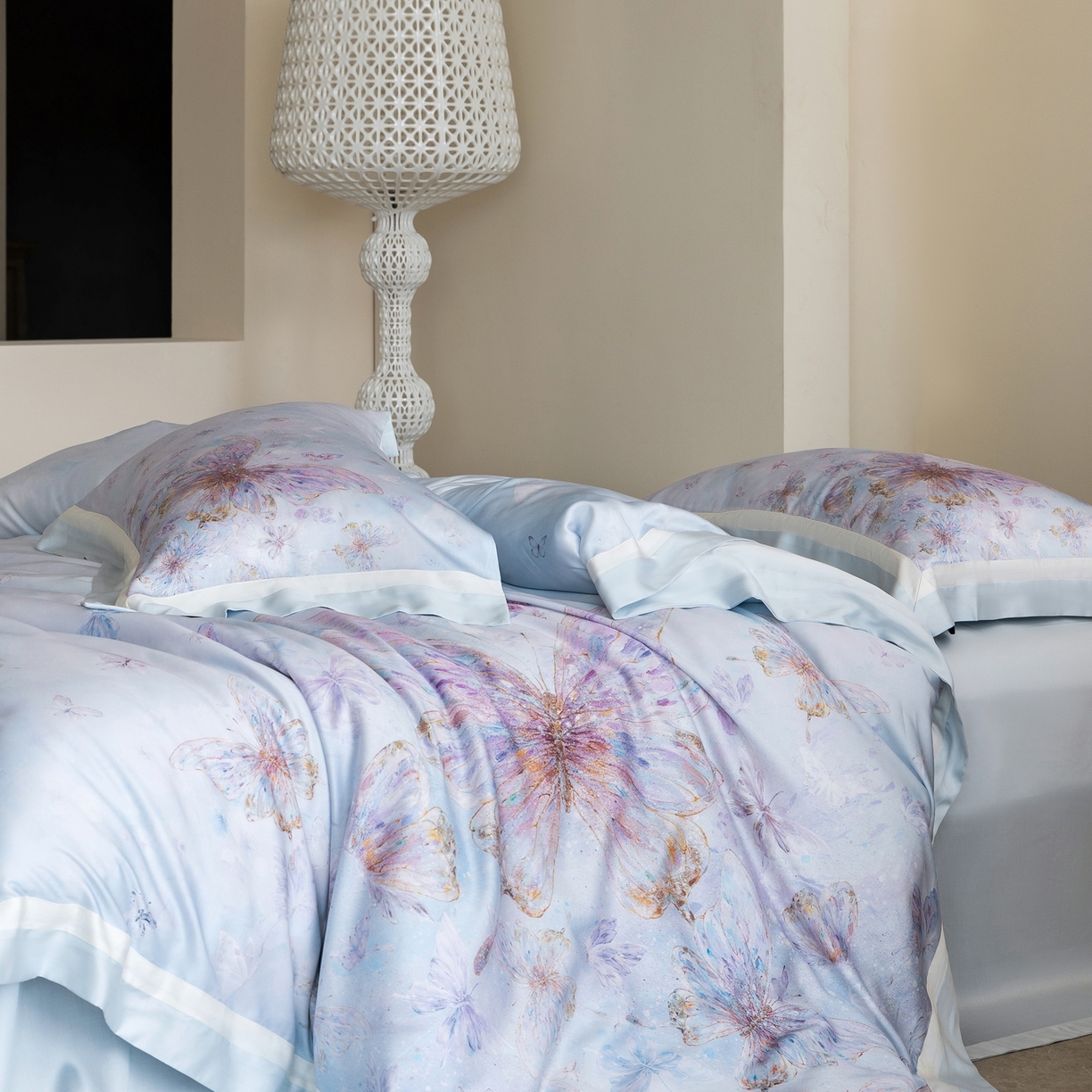 91家纺网 家纺一手货源 找家纺 （总）馨蕊家居 2026春夏新品高奢简约活性数码印花系列-织锦