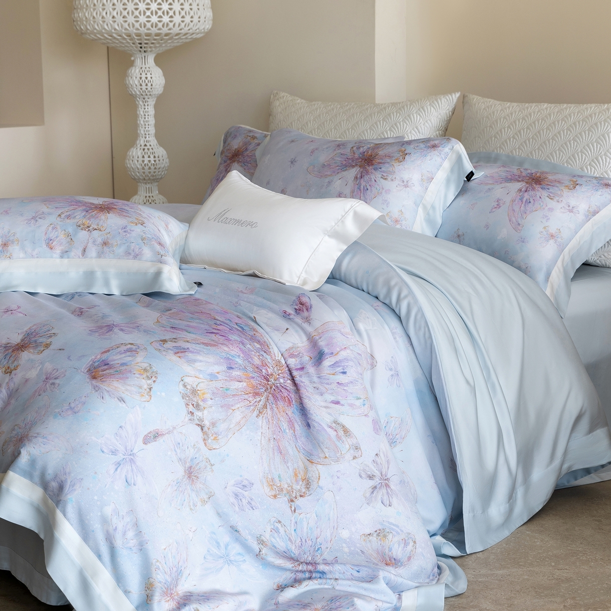 91家纺网 家纺一手货源 找家纺 （总）馨蕊家居 2026春夏新品高奢简约活性数码印花系列-织锦